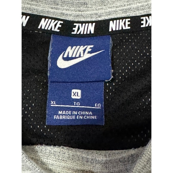 Nike Men's Heathered Gray Short Sleeve T-Shirt Size XL - Picture 3 of 7